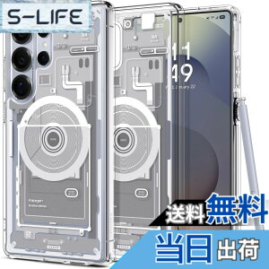 �y���������zSpigen Galaxy S25 Ultra �P�[�X Magfit�Ή� �N���A �X�g���b�v�z�[�� �ČRMIL�K�i �E���g���E�n�C�u���b�h�E�}�O�t�B�b�g ACS08958 (�[���E�����E�z���C�g)