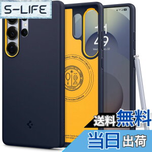 �y���������zSpigen Galaxy S25 Ultra �P�[�X Magfit�Ή� �ϋv�� �\�t�g �ق��肪�t���ɂ����f�� �c�[�g���J���[ �i�m�|�b�v�E�}�O�t�B�b�g ACS09056 (�u���[�x���[�E�l�C�r�[)