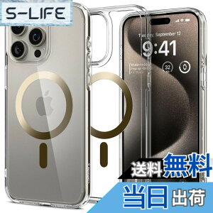 �y���������zSpigen �y�n��18�N�̋Z�p�́z iPhone 15 Pro �P�[�X MagSafe �N���A �ϏՌ� �ČRMIL�K�i�擾 �X�g���b�v�z�[�� ���ϗ}�� ���� �X�g���b�v�z�[�� 2�d�\�� �����Y�ی� �C�菝�h�~ MagSafe ���C