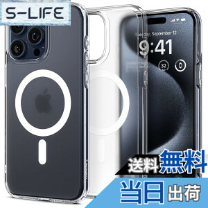 �y���������zSpigen �y�n��18�N�̋Z�p�́z iPhone 15 Pro Max �P�[�X ������ MagSafe�Ή� �ČRMIL�K�i �E���g���E�n�C�u���b�h�E�}�O�t�B�b�g ACS06580 (�t���X�g�E�N���A)