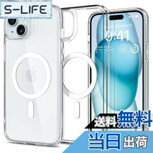 �y���������zSpigen �y�n��18�N�̋Z�p�́z iPhone 15 �P�[�X MagSafe �N���A �ϏՌ� �ČRMIL�K�i�擾 �X�g���b�v�z�[�� ���ϗ}�� ���� �X�g���b�v�z�[�� �}�O�l�b�g���� 2�d�\�� �����Y�ی� �C�菝�h