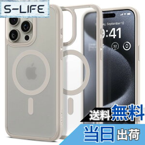 �y���������zSpigen �y�n��18�N�̋Z�p�́z iPhone 15 Pro �P�[�X MagSafe�Ή� �ϏՌ� �ČRMIL�K�i�擾 �X�g���b�v�z�[�� ���ϗ}�� ������ �X�g���b�v�z�[�� 2�d�\�� �����Y�ی� �C�菝�h�~ MagSafe ���C