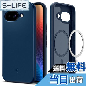 �y���������zSpigen �y�n��18�N�̋Z�p�́z Pixel 9a �P�[�X ���^ Magfit�Ή� �ϏՌ� �y�� �ČRMIL�K�i�擾 2�d�\�� �w��h�~ ���C�����X�[�d�Ή� �V���E�t�B�b�g ACS09038 (�l�C�r�[�u���[)