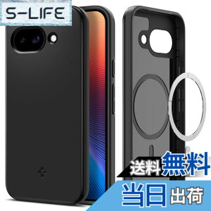 �y���������zSpigen �y�n��18�N�̋Z�p�́z Pixel 9a �P�[�X ���^ Magfit�Ή� �ϏՌ� �y�� �ČRMIL�K�i�擾 2�d�\�� �w��h�~ ���C�����X�[�d�Ή� �V���E�t�B�b�g ACS09037 (�u���b�N)