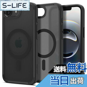 �y���������zSpigen �y�n��18�N�̋Z�p�́z iPhone 16e �P�[�X MagSafe�A�N�Z�T���[�Ή� �}�O�l�b�g���� ������ �X�g���b�v�z�[�� �w��h�~ �ČRMIL�K�i �E���g���E�n�C�u���b�h�E�}�O�t�B�b�g ACS0914