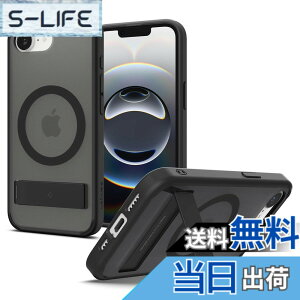 �y���������zSpigen �y�n��18�N�̋Z�p�́z iPhone 16e �P�[�X MagSafe�A�N�Z�T���[�Ή� �}�O�l�b�g���� �N���A �X�^���h�t�� �X�g���b�v�z�[�� �ČRMIL�K�i �E���g���E�n�C�u���b�hS�E�}�O�t�B�b�g 