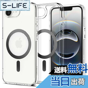 �y���������zSpigen �y�n��18�N�̋Z�p�́z iPhone 16e �P�[�X MagSafe�A�N�Z�T���[�Ή� �}�O�l�b�g���� �N���A ���� �X�g���b�v�z�[�� �ČRMIL�K�i �E���g���E�n�C�u���b�h�E�}�O�t�B�b�g ACS09140 (�N