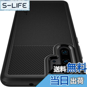 �y���������z�ySpigen�z HUAWEI P30 Pro �P�[�X [ HW-02L ] �Ή� TPU �ČRMIL�K�i�擾 �ϏՌ� �Ռ��z�� ���M�b�h�E�A�[�}�[ L37CS25725 (�}�b�g�E�u���b�N)