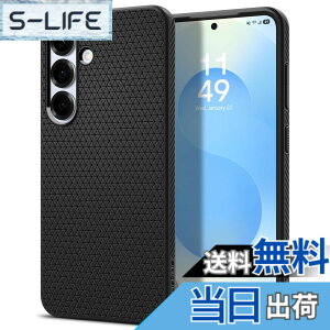�y���������zSpigen �y�n��18�N�̋Z�p�́z Galaxy S25 �P�[�X �ϏՌ� ���^ �d��28.9g �X�g���b�v�z�[���t�� �ČRMIL�K�i�擾 �J�����ی� ���h�~ �Ռ��z�� ���L�b�h�E�G�A�[ ACS09000 (�}�b�g�E�u���b�N