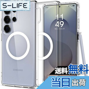 �y���������zSpigen �y�n��18�N�̋Z�p�́z Galaxy S25 Ultra �P�[�X �N���A MagSafe�Ή� �ϏՌ� �X�g���b�v�z�[�� ���ϖh�~ �o���p�[ �ČRMIL�K�i �E���g���E�n�C�u���b�h�E�}�O�t�B�b�g ACS08956 (�N��