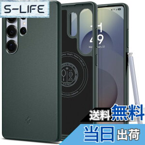�y���������z�y18�N�З��̋Z�p�́zSpigen Galaxy S25 Ultra �P�[�X ���^ Magfit�A�N�Z�T���[�Ή� �ϏՌ� �}�b�g�d�グ �y�� �ČRMIL�K�i�擾 2�d�\�� �w��h�~ �V���E�t�B�b�g �}�O�t�B�b�g ACS08947(�A