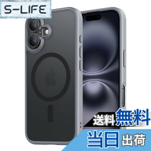 �y���������zNIMASO iPhone16Plus�p �P�[�X MagSafe�Ή� �X�}�z�P�[�X �}�O�Z�[�t�Ή� �J�o�[ ����~�� �}�b�g�d�グ ��Phone16Plus�Ή� �S�ʕی� �ϏՌ� �ČRMIL�K�i�擾 ���C�����X�[�d �X�g���b�v�z