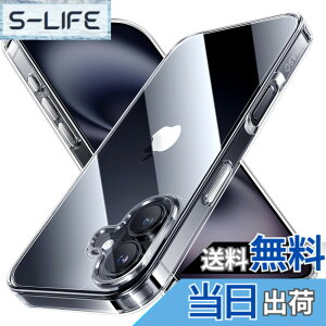 �y���������zNIMASO iPhone 16 Plus �p �P�[�X �N���A ���ϖh�~ �ϏՌ� �ČRMIL�K�i SGS�F�� PC�w�� ��Phone 16 Plus �Ή� �����h�~ �����^ �y�� ���C�����X�[�d�Ή� �X�g���b�v�z�[���t�� �A�C�t�H�� 16