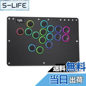 �y���������zHaute42 �A�P�R�� ���o�[���X T16 PRO �u���b�N �É��{�^�� �������X�C�b�` �Ō������S�n�悢 �X�����݌v �V�L�� �G�u���Ή� ���x������ �i�Q�[���� PC Switch PS4 PS3�Ή� TYPE-C�ڑ� RGB