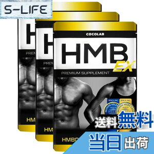 �y���������zCOCOLAB HMB EX �T�v�������g 90,000mg (��������) �p�[�\�i���g���[�i�[�ďC 360�^�u���b�g 30~60���� �؃g�� �g���[�j���O ���{�� (3�܃Z�b�g)