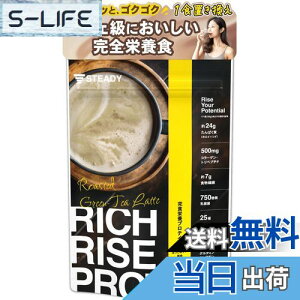 yzSTEADY Sh{H veC ^pN24g zGC \C H@ 750̓_ R[Q قe RICH RISE PROTEIN b`CYveC 750g