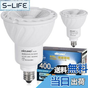 �y���������zDiCUNO E11 LED �����F �X�|�b�g���C�g 5W 40W�n���Q������ 400lm 5000K Ra98+ �����F PSE�F�؍ς� AC100V-240V �񒲌� 2�Z�b�g