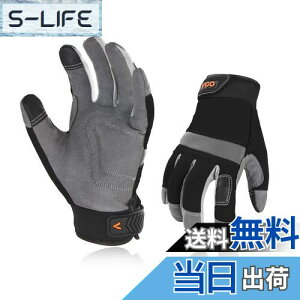 �y���������z[Vgo...] ��Ɨp��� ���� ��ƃO���[�u ���J�j�b�N�O���[�u ��Ǝ�� �����v ���� �X�}�z�Ή� �ʋC �􂦂� ���ړI �t�H�p ��ʍ�Ɖ^�] �C�U ��d��(L, �u���b�N, SL7584)