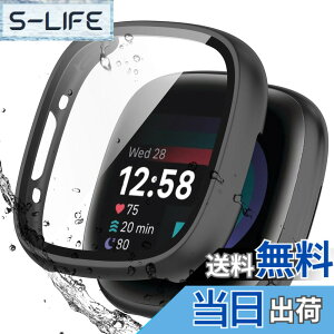 �y���������zBOOLINN For Fitbit sense2 �J�o�[/Fitbit versa4 �J�o�[ 3D���p�G�b�W �����^ PC+�K���X�f�� ��̌^ �t�@�[�E�F fitbit sense2 �P�[�X/fitbit versa4 �P�[�X �Ή� �����ߗ� �L�Y�h�~ �w��h�~ �ȒP��