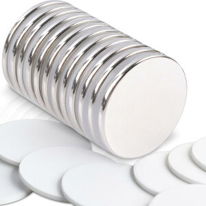 �y���������z12�Z�b�g 25 mm x 2 mm ���̓}�O�l�b�g �~�Վ��� ���ʃe�[�v�t�� �ی^ �l�I�W������ ���͎��� �l�I�W�E������ ���@�z���C�g�{�[�h�I�t�B�X�①�ɍH�|�i�ADIY���z�Ȋw���f����