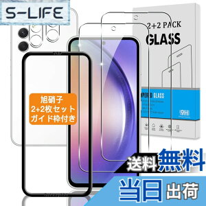 �y���������z�y2+2���Z�b�g �K�C�h�g�t���z �Ή� Galaxy A54 5G SC-53D / SCG21 �K���X�t�B���� +�J�����t�B���� �y���{���Ɏq �d�x9H�z �p �M�����N�V�[ a54 5G �t�B���� �����K���X �t�� �ی�t�B���� 