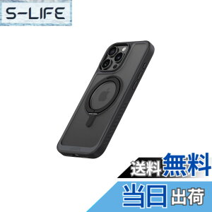 �y���������zAnker MagGo Magnetic Case (360°�����O�X�^���h, iPhone 16 Pro�p) �u���b�N MagSafe�Ή� �����O�X�^���h�t�� �X�}�z�P�[�X �}�O�l�b�g����/����~�� / 360°�����ی�/�ϏՌ�/���ϋv��/���΂݂�