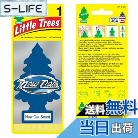 【送料無料】Little Trees 吊下げ式 芳香剤 エアーフレッシュナー ニューカー U1P-10189
