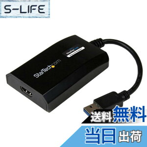 �y���������zStarTech.com USB 3.0 - HDMI�ϊ��A�_�v�^ Mac�Ή��}���`���j�^�[�E�r�f�I�J�[�h DisplayLink�F�� HD 1080p USB32HDPRO