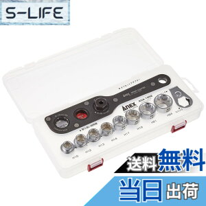 �y���������z�A�l�b�N�X(ANEX) �I�t�Z�b�g�A�_�v�^�[19 �Ε�19mm �P�[�X�t �}���`�Z�b�g AOA-19S2 �y�����Ƃ���̃l�W��i�b�g�񂵂Ɂz������� �i�b�g�� �l�W�� �X�g���[�g �H��