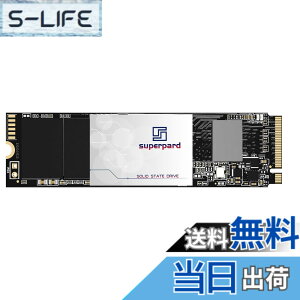 �y���������zSuperpard SSD 1TB M.2 NVME PCIe Gen4 2280 PS5�Ή� �ǎ��ő� 5,500MB/�b �����^ TLC 3D NAND 3�N �m�[�g�p�\�R��/�f�X�N�g�b�v�p�\�R���K�p(M.2 NVME 1TB)