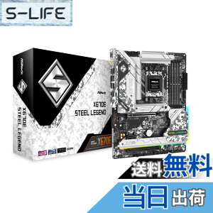 �y���������zASRock �}�U�[�{�[�h X670E Steel Legend AMD Ryzen 7000 �V���[�Y CPU (Soket AM5) �Ή� X670E ATX �}�U�[�{�[�h �y�������K�㗝�X�i�z
