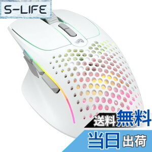 �y���������zGlorious MODEL I 2 Wireless ���y��75g ��e�ʃo�b�e���[���� RGB 2.4G���C�����X�EBluetooth�ڑ��Ή� �G���S�m�~�b�N �Q�[�~���O�}�E�X �}�b�g�z���C�g GLO-MS-IWV2-MW MS670
