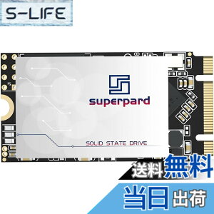 �y���������zSuperpard SSD 500GB M.2 2242 NGFF SATA3 6Gb/s 3D NAND B&M�L�[ ���� �����]�� �f�[�^�ی� ���ϋv �m�[�g�p�\�R��/�f�X�N�g�b�v�p�\�R���K�p �ȓd��(M.2 2242 500GB)