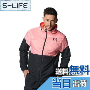 �y���������z[�A���_�[�A�[�}�[] UA MESH LINED WOVEN JACKET Black MD