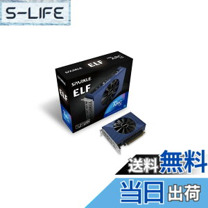 �y���������z�X�p�[�N��(Sparkle) Intel Arc A380���ڃO���t�B�b�N�J�[�h �V���O���t�@���uELF�v�V���[�Y [ SA380E-6G ]