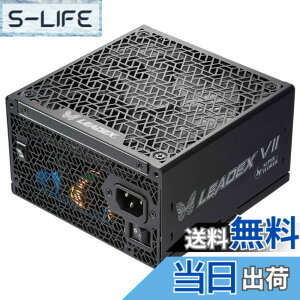 �y���������zSUPERFLOWER ATX3.0�d�� LEADEX VII GOLD 1300W BK �t�����W�����[ 80PLUS GOLD�F�� Cybenetics�uPlatinum�v�F�� 12VHPWR�Ή� 10�N ���{���K�㗝�X�i