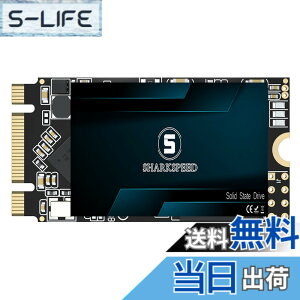 �y���������zS SHARKSPEED SSD 2TB M.2 2242 �����^ SATA 3 �����\ 3D NAND �\���b�h�X�e�[�g�h���C�u