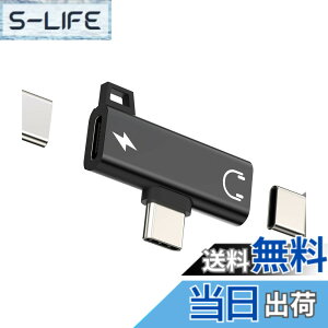 �y���������z�^�C�vc�C���z���W���b�N�ϊ��퓯�����イ�����[�d �A�_�v�^�[(2in1)�Ή�Apple iPhone 15 Pro Max Plus �Ή�iPad Pro Air �Ή�Sony Xperia �Ή�Samsung DAC Type-c Aux �}���[�d �ϊ��@ USB C �h���O�� �I
