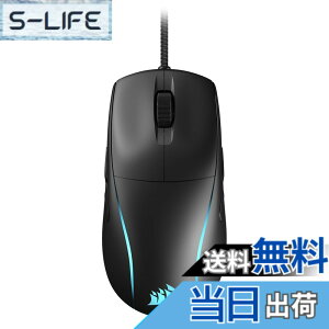 �y���������zCORSAIR M75 �y�� RGB �Q�[�~���O�}�E�X ���藘�� 74g 26000 DPI iCUE�Ή� QUICKSTRIKE�{�^������ FPS���� �u���b�N CH-930D010-AP