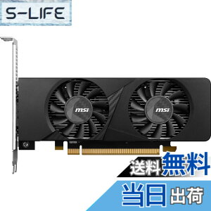 �y���������zMSI GeForce RTX 3050 LP 6G OC PCIe4.0 ���[�v���t�@�C���T�C�Y �⏕�d���s�v �f���A���t�@������ �O���t�B�b�N�X�{�[�h VD8790