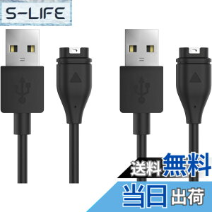 �y���������z�y2�{�Z�b�g�z MoKo �K�[�~���p�[�d�P�[�u�� USB �`���[�W�P�[�u�� 1m �[�d�� �f�[�^�]�� �}���[�d Vivoactive6/5/4/3�AFenix8/7/7S/7X/6/5�AForerunner970/570/265/265S/165/965/55�Avenu4/3�AInstinctE/3/2�AA