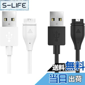 �y���������z�y2�{�Z�b�g�z MoKo �K�[�~���p�[�d�P�[�u�� USB �`���[�W�P�[�u�� 1m �[�d�� �f�[�^�]�� �}���[�d Vivoactive6/5/4/3�AFenix8/7/7S/7X/6/5�AForerunner970/570/265/165/965/55�AVenu4/3�AInstinctE/3/2/2X�AApp