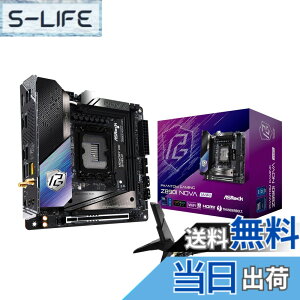�y���������zASRock �}�U�[�{�[�h Z890I Nova WiFi Intel CPU Core Ultra (LGA1851) �Ή� Z890 �`�b�v�Z�b�g DDR5 Mini-ITX �}�U�[�{�[�h �y�������K�㗝�X�i�z