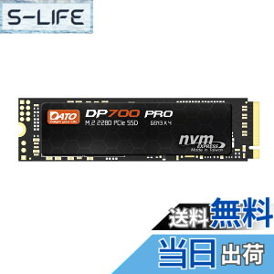 �y���������zDATO ����SSD 512GB M.2 NVMe �| �����f�[�^�]�� PCIe Gen3�Ή� �ő�ǂݍ��ݑ��x3000MB/s �m�[�gPC�E�f�X�N�g�b�vPC�Ή� DP700Pro�V���[�Y nvme 512gb