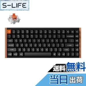 �y���������z�y�������K�i�zKeychron K2 Max�X�y�V�����G�f�B�V���� QMK ���C�����X �J�X�^���E���J�j�J���L�[�{�[�h �A75%���C�A�E�g�A2.4GHz�EBluetooth�����E�L��/QMK�v���O����/White LED���C�g/Silent