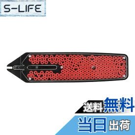 【送料無料】SOCOCO クロスストリングセーバー 軽量プラスチックロック機構 テニススカッシュバドミントンラケット用 1パ (赤)