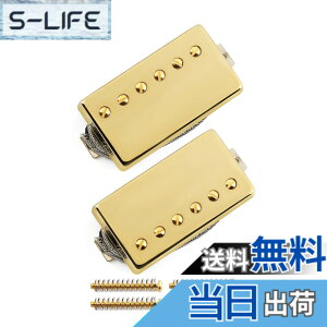 �y���������zFLEOR Alnico5 �M�^�[�n���o�b�J�[�s�b�N�A�b�v�Z�b�g �S�[���f���u���b�W���l�b�N�s�b�N�A�b�v LP�X�^�C���M�^�[�Ή��p�[�c