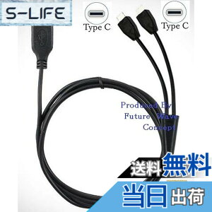 �y���������zF.Wave �[�d & �f�[�^�]�� Type C ��҃P�[�u�� 1M ���F 1�{�� USB�[C �X�}�z �^�u���b�g��2�䓯���ɏ[�d TypeC Y���P�[�u�� ����P�[�u�� �f�[�^�ʐM 2 in 1���֗� USB�P�[�u�� + F.Wave �I��