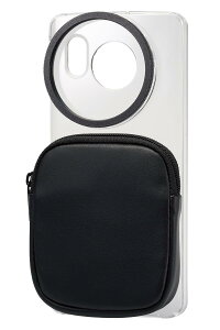 �y���������z�G���R�� AQUOS sense8 (SH-54D / SHG11) �P�[�X �n�C�u���b�h �J�o�[ �y�� ���^ �|�[�`�t ��჌�t�J�����p �J���������Y�t�B���^�[�Ή� SHARP�]�����؍� �u���b�N PM-S234CAMPBK