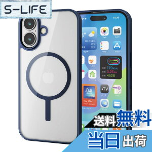 �y���������z�G���R�� iPhone 16 �P�[�X �N���A �}�O�l�b�g MAGKEEP �n�C�u���b�h �t���[���t�� ���C�����X�[�d�Ή� 4�p�G�A�[�N�b�V���� �l�C�r�[ PM-A24AMAG03NV